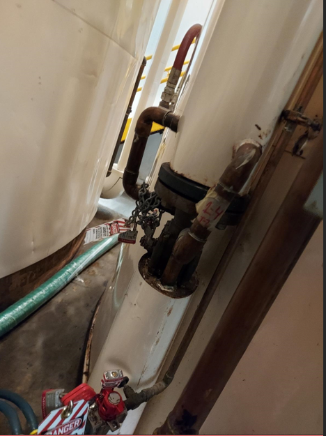 Complex industrial piping system in need of professional cleaning in Raleigh